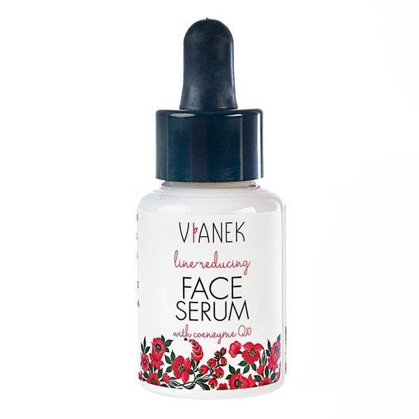 Vianek Light Anti Wrinkle Serum for the Face with Vitamin E and Coenzyme Q10 30ml