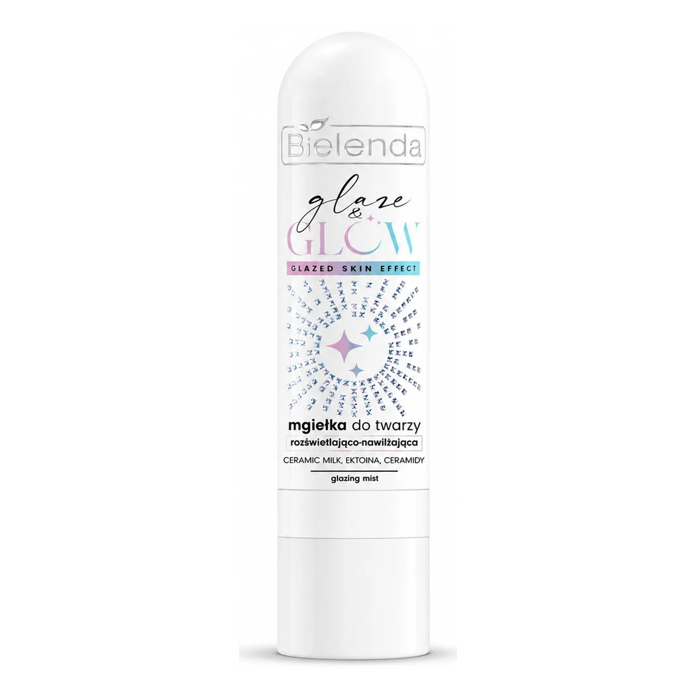 Bielenda Glaze & Glow Nawilżająca i Rozświetlająca Mgiełka do Twarzy 100ml