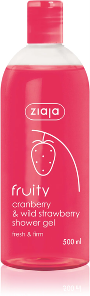 Ziaja Blubel Cranberry Strawberry Moisturizing Shower Gel 500ml