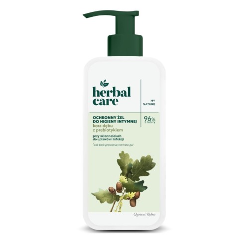 Herbal Care Ochronny Żel do Higieny Intymnej Kora Dębu i Prebiotyk 330ml
