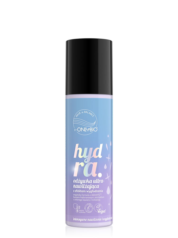 OnlyBio Hair in Balance Hydra Ultranawilżająca Odżywka z Efektem Wygładzenia dla Włosów Suchych 200ml