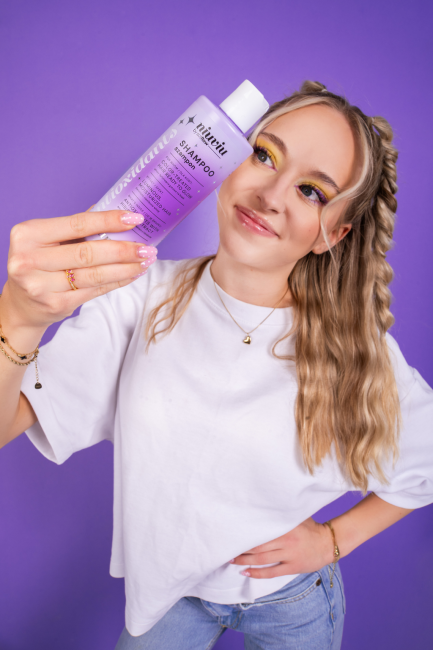 Niuviu Lumi Szampon do Włosów Farbowanych Odżywienie i Ochrona Koloru 300ml