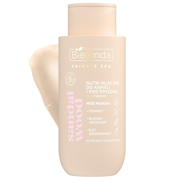 Bielenda Private Spa Nourishing Nutri-Milk for Bath and Shower Sandal Wood 300ml