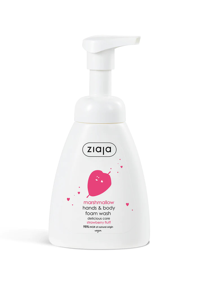 Ziaja Marshmallow Body and Hand Bubble Foam Vegan 250ml