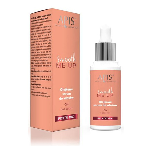 Apis Pick'N'Mix Smooth Me Up Oil Serum for Ends for Frizzy and Dry Hair 30ml