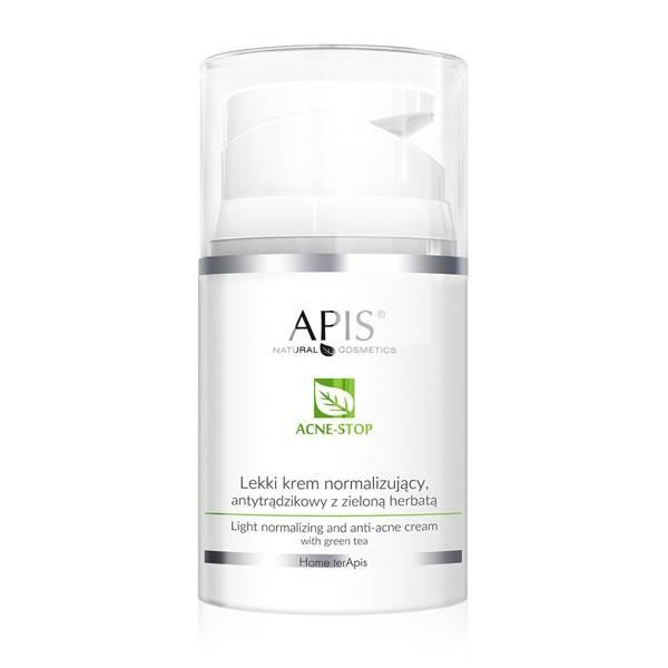Apis Home Acne Stop Light Normalizing and Anti-Acne Cream with Green Tea 50ml