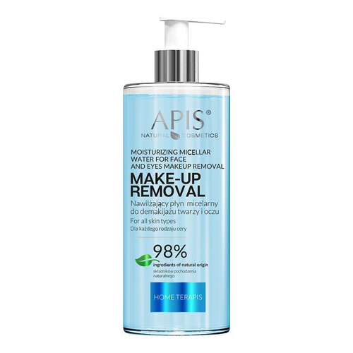 Apis Home Therapis Moisturising Micellar Water for Face and Eyes Makeup Removal 500ml