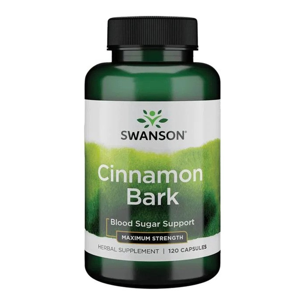 Swanson Cinnamon Bark, Maximum Strength - 120 caps