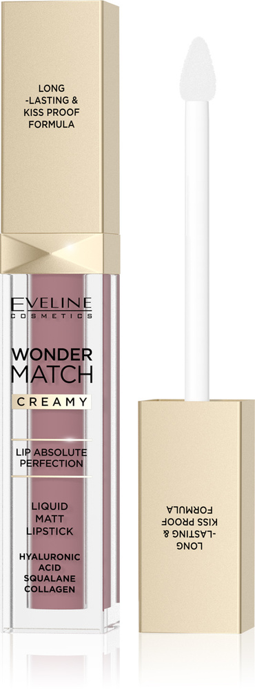 Eveline Wonder Match Matowa Pomadka w Płynie Nr 04 Carmel 6,8ml