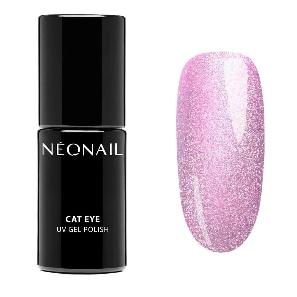 NeoNail UV/LED Hybrid Nail Gel Polish Cat Eye Sat Satin Ruby7,2ml