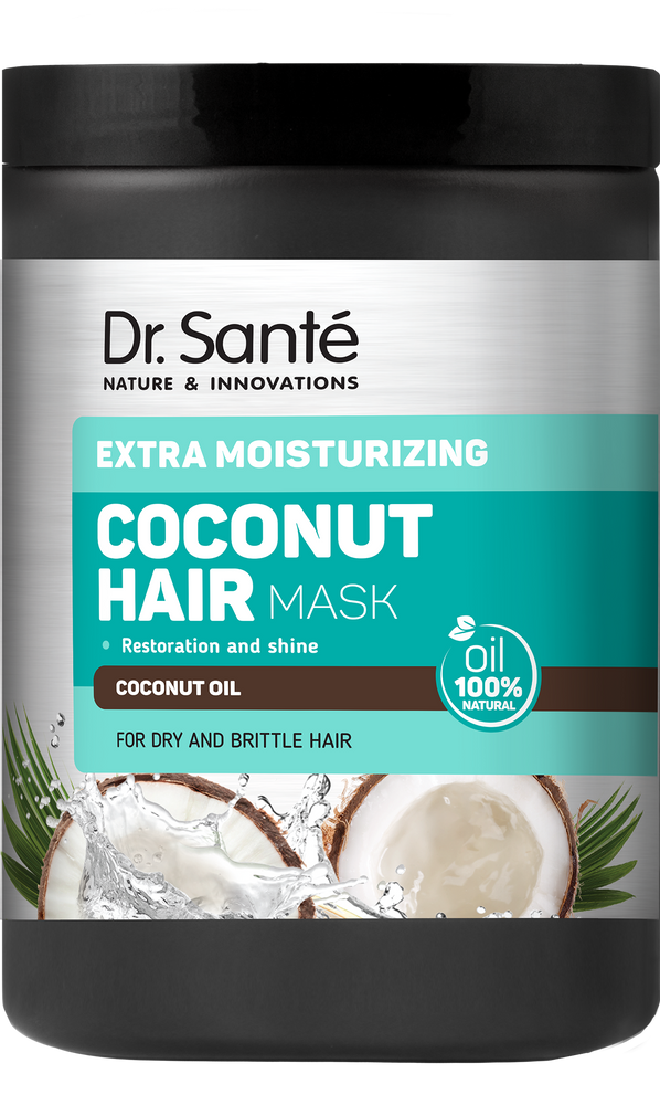 Dr. Sante Coconut Hair Maska z Olejem Kokosowym do Suchych i Łamliwych Włosów 1000ml