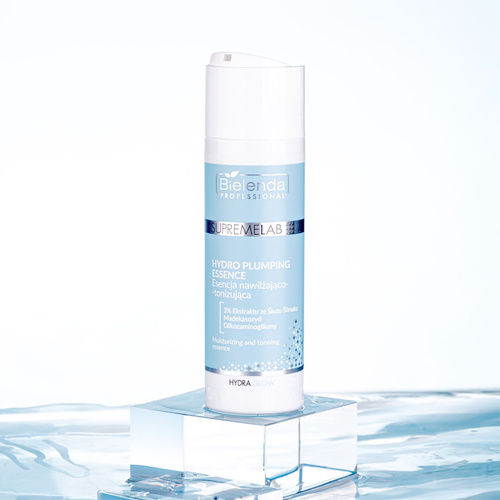 Bielenda Professional Supremelab Hydra Glow Toning and Moisturizing Essence with Snail Slime Extract for Dry and Dehydrated Skin 200ml