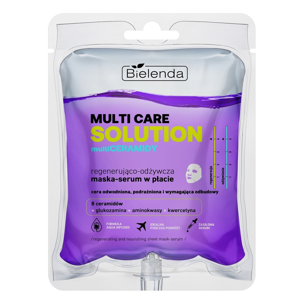 Bielenda Multi Care Solution Regenerating and Nourishing Mask-Serum 1pcs