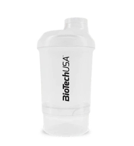 Wave+ Shaker, Transparent - 300 ml. (+ 150 ml.)