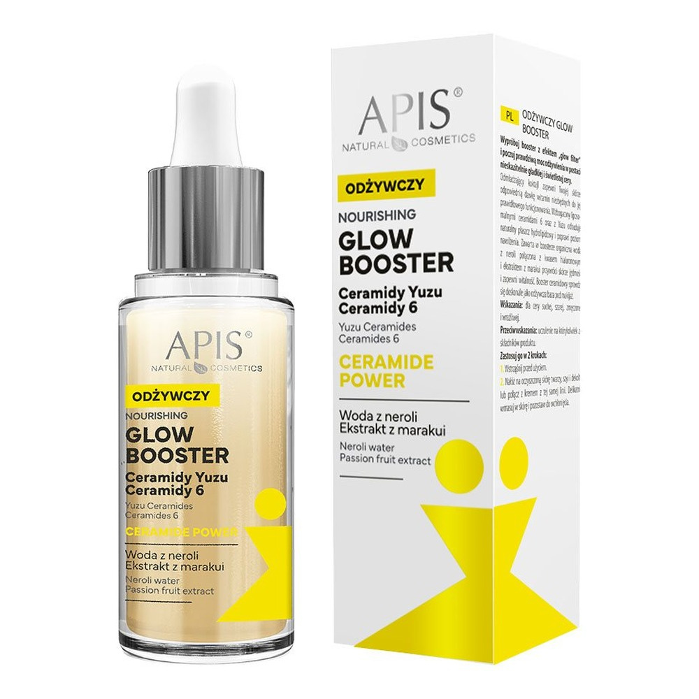 Apis Ceramide Power Odżywczy Glow Booster dla Skóry Suchej i Wrażliwej 30ml