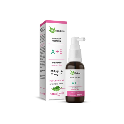 EkaMedica Vitamin A 800 µg + E 12 mg in Spray 30ml