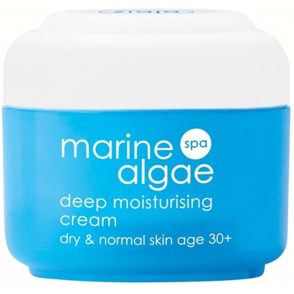 Ziaja Marine Algae SPA Głęboko Nawilżający Krem z Algami Morskimi dla Skóry Suchej i Normalnej 30+ Vegan 50ml