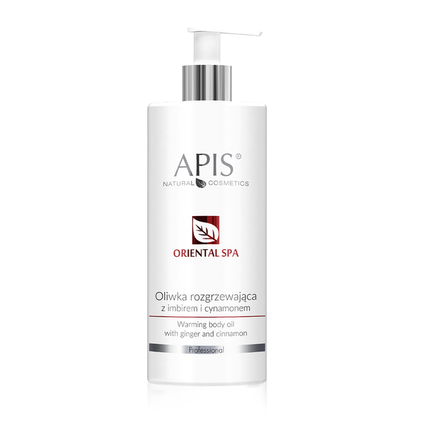 Apis Professional Oriental Spa Warming Body Oil with Ginger and Cinnamon 500ml