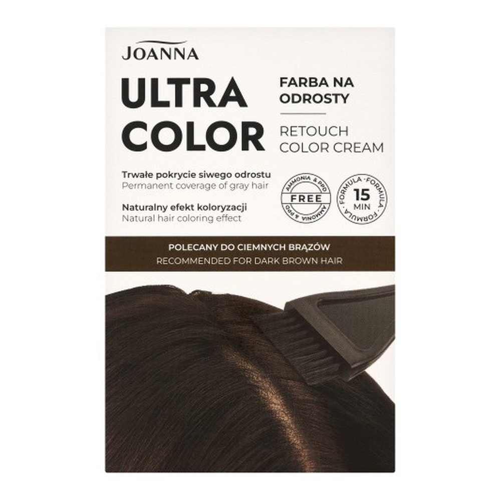 Joanna Ultra Color Retouch Color Cream 15g Dark Brown