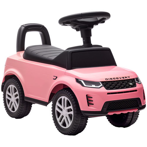 AIYAPLAY Land Rover Licensed Toddler Ride on Car with Horn, Engine Sounds, Under-Seat Storage, for 18-36 Months, Pink