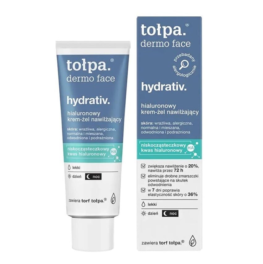 Tolpa Dermo Face Hydrativ Nawilżający krem-żel lekki 40ml