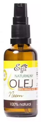 ETJA Olej Neem - Miodla Indyjska 50ml