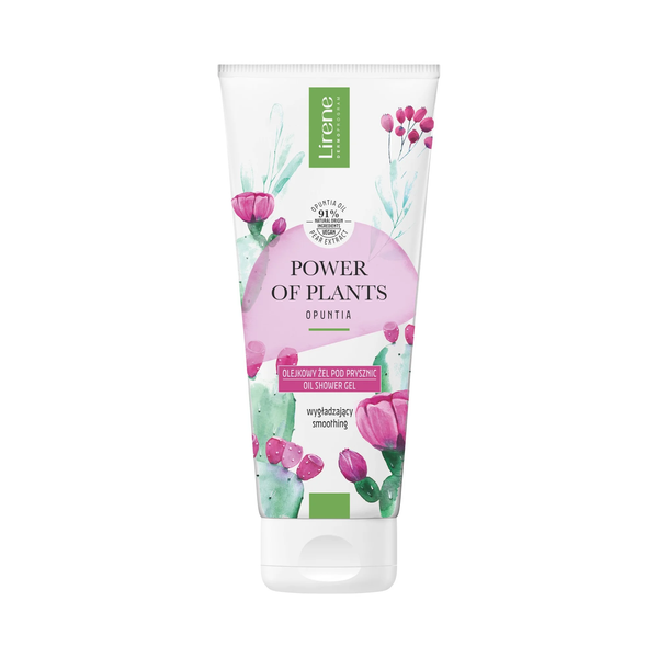 Lirene Power Of Plantis Wygładzający Olejkowy Żel pod Prysznic Opuncja 200ml