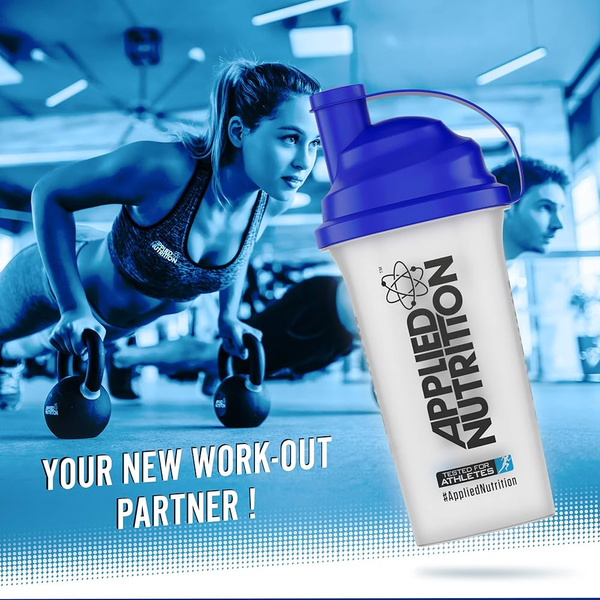 Shaker Applied Nutrition Clear & Blue 700ml
