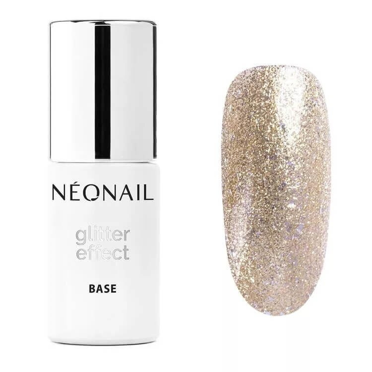 NeoNail UV/LED Soak Off Glitter Effect Base Gold 7.2ml