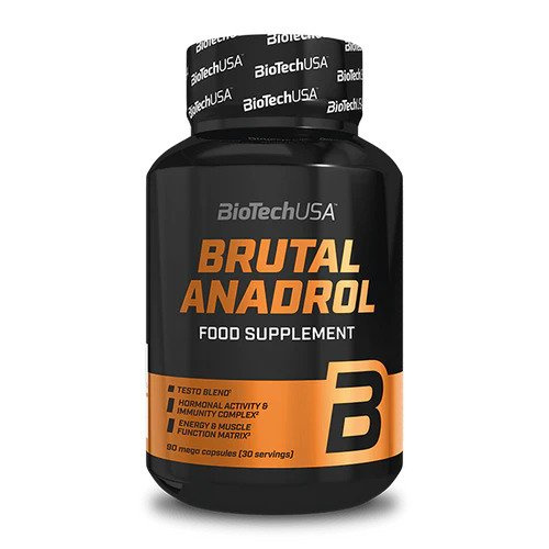 BioTechUSA Brutal Anadrol Pre-Workout Supplement for Performance 90 Capsules