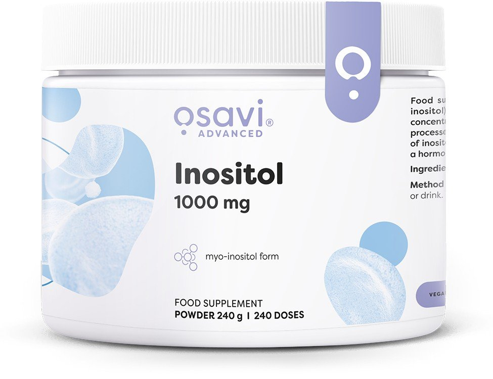 Osavi Inositol Powder 1000mg For Metabolic Health and Hormonal Balance 240g