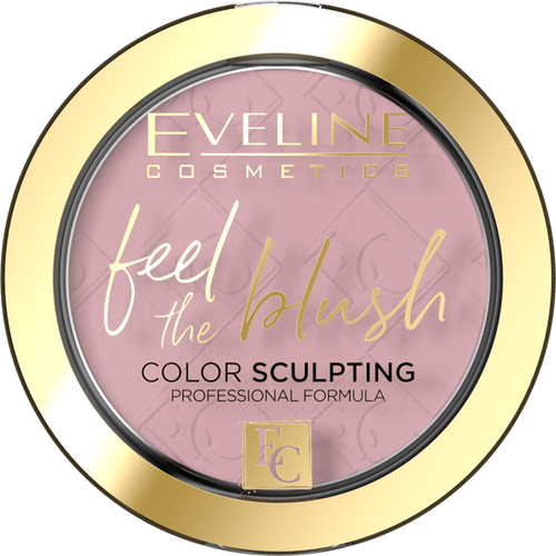 Eveline Feel Blush Face Modeling Permanent Makeup Day Night 01 Peony