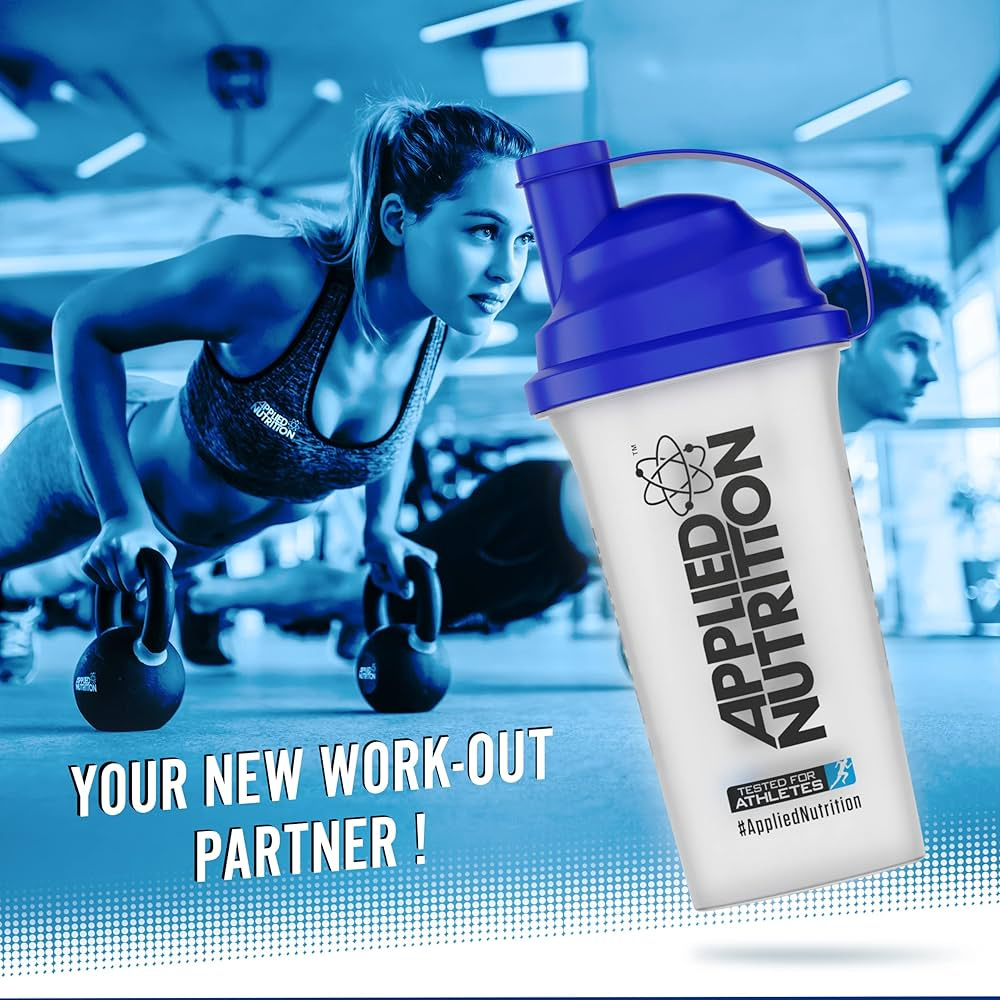 Shaker Applied Nutrition Clear & Blue 700ml