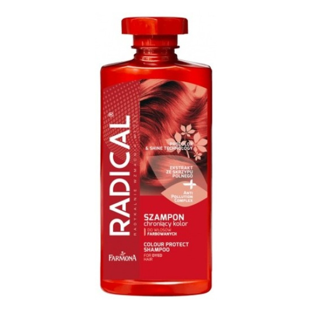 Radical Szampon Ochraniający Kolor do Włosów Farbowanych i z Pasemkami 400ml