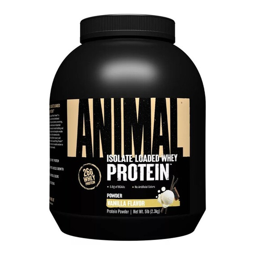 Animal Animal Whey Odżywka Białkowa Waniliowa Na Wzrost i Regenerację Mięśni 2300g