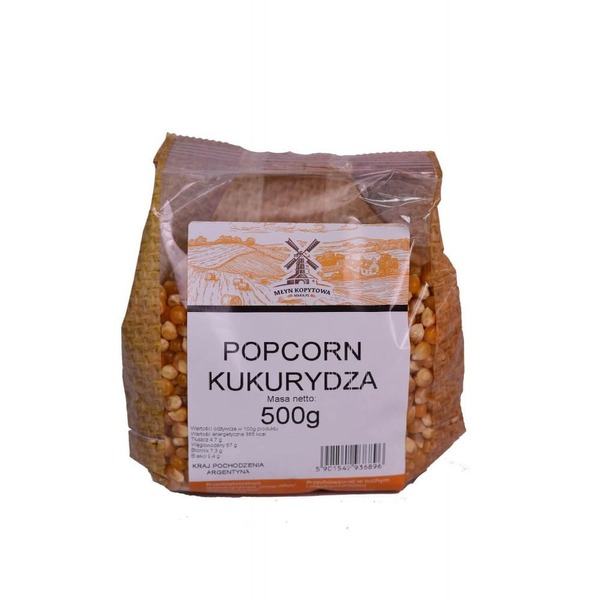 Młyn Kopytowa Kukurydza Popcorn 500g