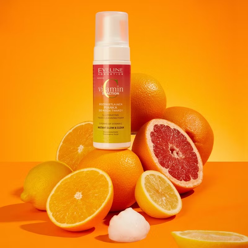 Eveline Vitamin C 3xAction Illuminating Face Wash Foam 150ml