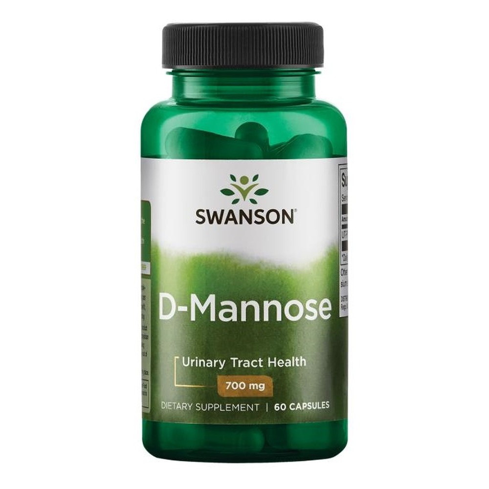 Swanson D-Mannose 700mg Wspomaga Układ Moczowy 60 Kapsułek