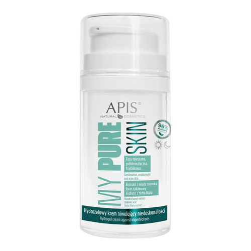Apis My Pure Skin Hydrogel Cream Against Skin Imperfections for Day and Night 50ml