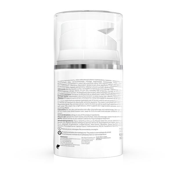 Apis Apiderm Regenerating and Nourishing Cream after Chemotherapy Radiotherapy Very Dry Skin Night 50ml