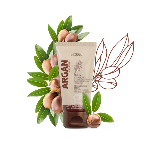 Joanna Argan Oil Regenerating Mask with Argan Oil for Dry and Damaged Hair 150g