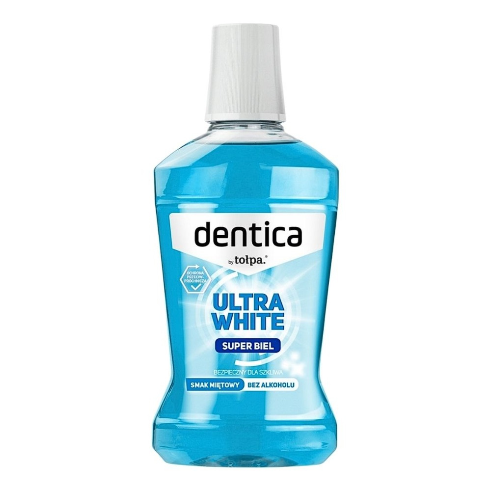 Tolpa Dentica Ultra White Płyn do higieny jamy ustnej wybielający i odświeżający 500ml