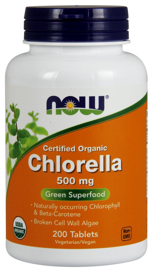 Chlorella, 500mg - 200 tabs