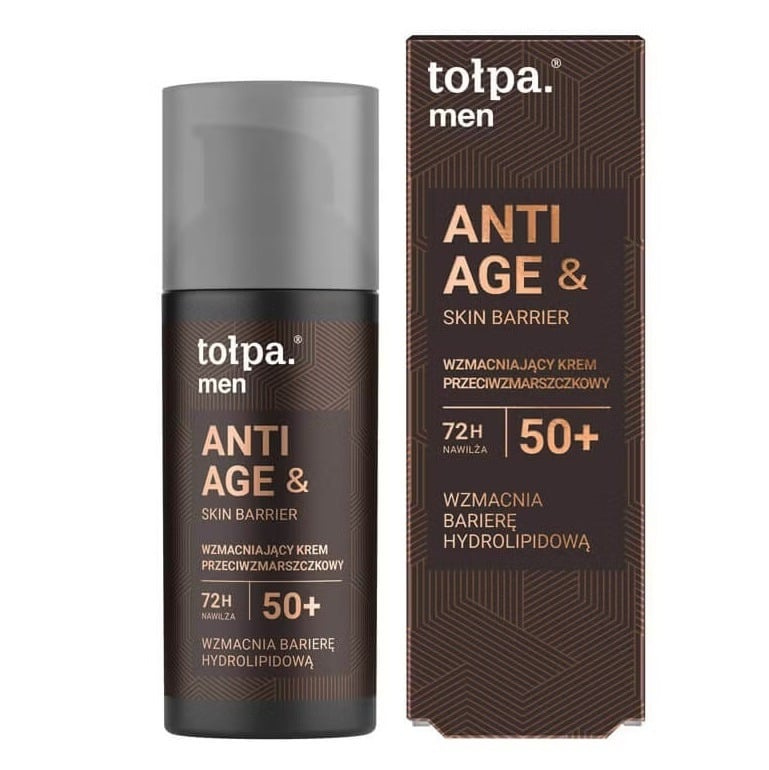 Tolpa Men Anti Age Wzmacniający Krem Przeciwzmarszczkowy 50+ 50ml
