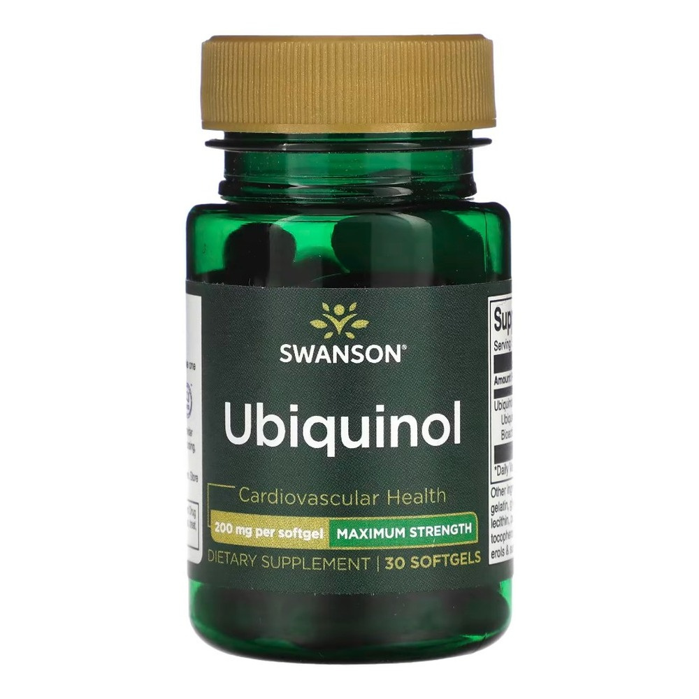 Swanson Ubiquinol, 200mg - 30 softgels