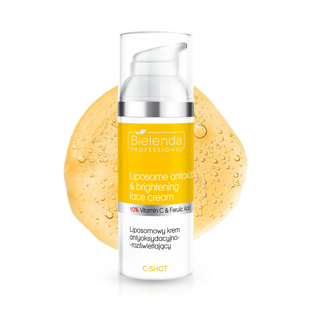 Bielenda Professional C-Shot Liposome Antioxidant and Brightening Cream 10% Vitamin C and Ferulic Acid Mature Skin 50ml