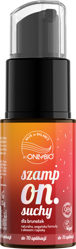 OnlyBio Hair in Balance Dry Shampoo for Brunettes 35g