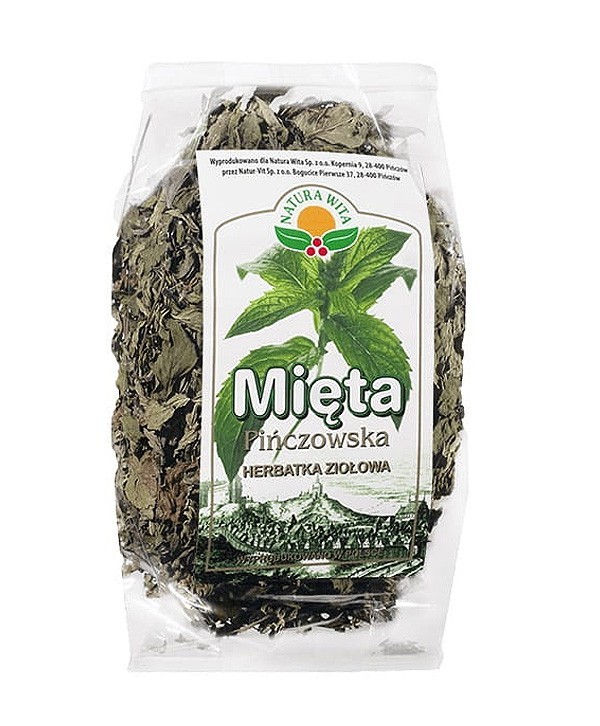 Natura Wita Pińczkowska Naturalna Herbata Ziołowa z Miętą o Mocnym Aromacie 30g