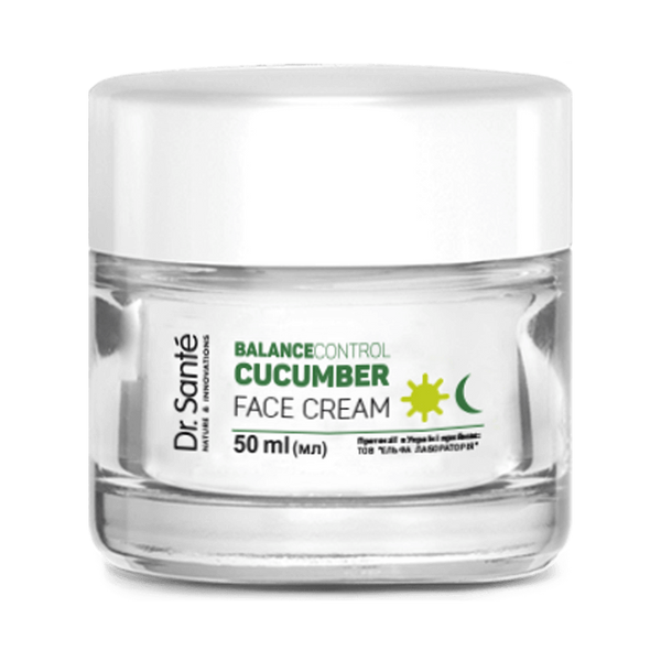 Dr.Sante Cucumber Balance Control Face Cream for Normal and Oily Skin 50ml