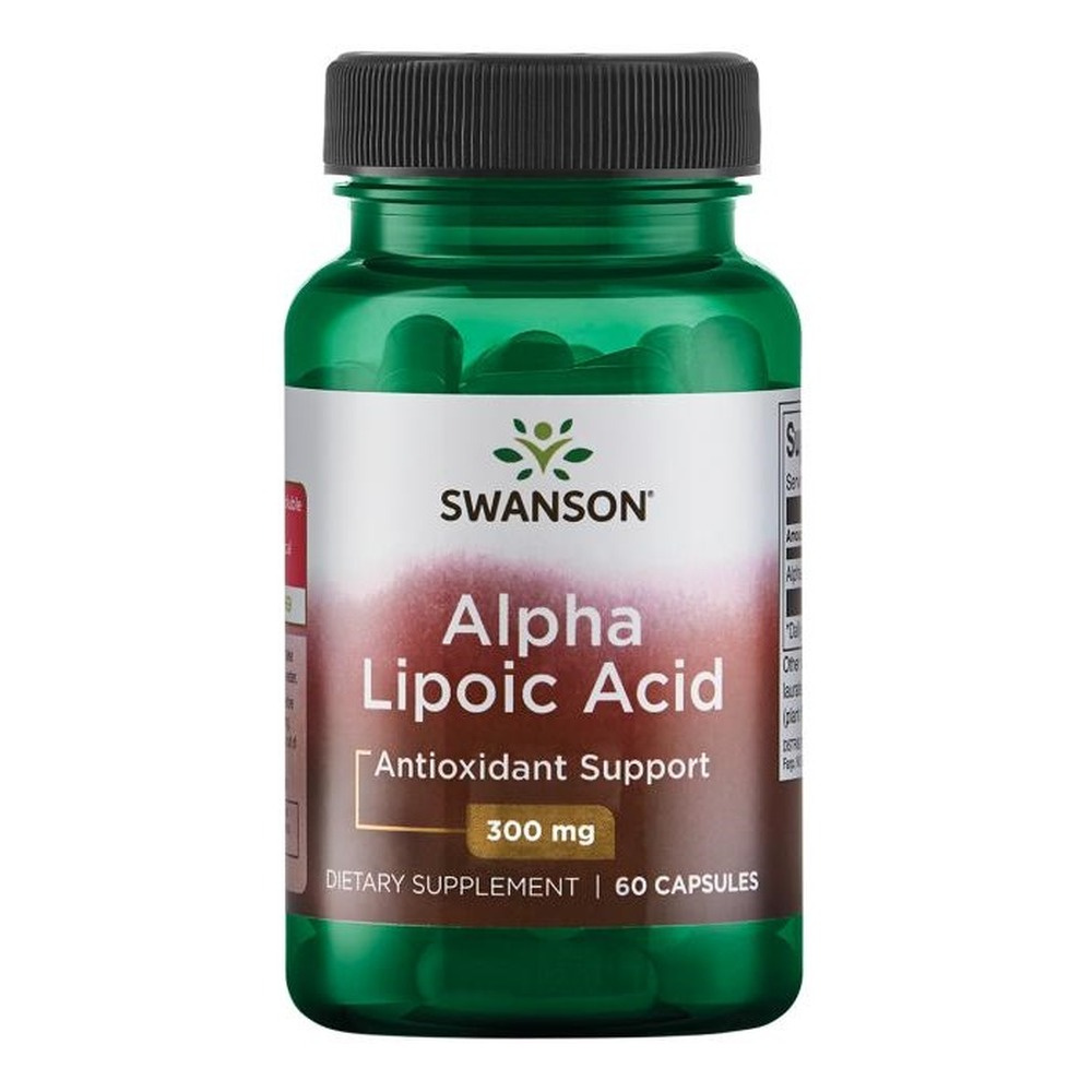 Swanson Alpha Lipoic Acid, 300mg - 60 caps